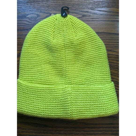 Northeast Outfitters Neo Cozy Cabin Waffle Cuff Beanie Yellow, OS - Picture 3 of 3